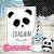 Kit imprimible osito panda party celeste coronita en internet