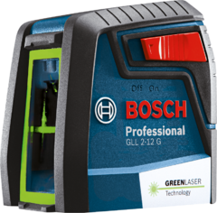 Nivel Laser de Lineas Bosch GLL 2-12 G Profesional