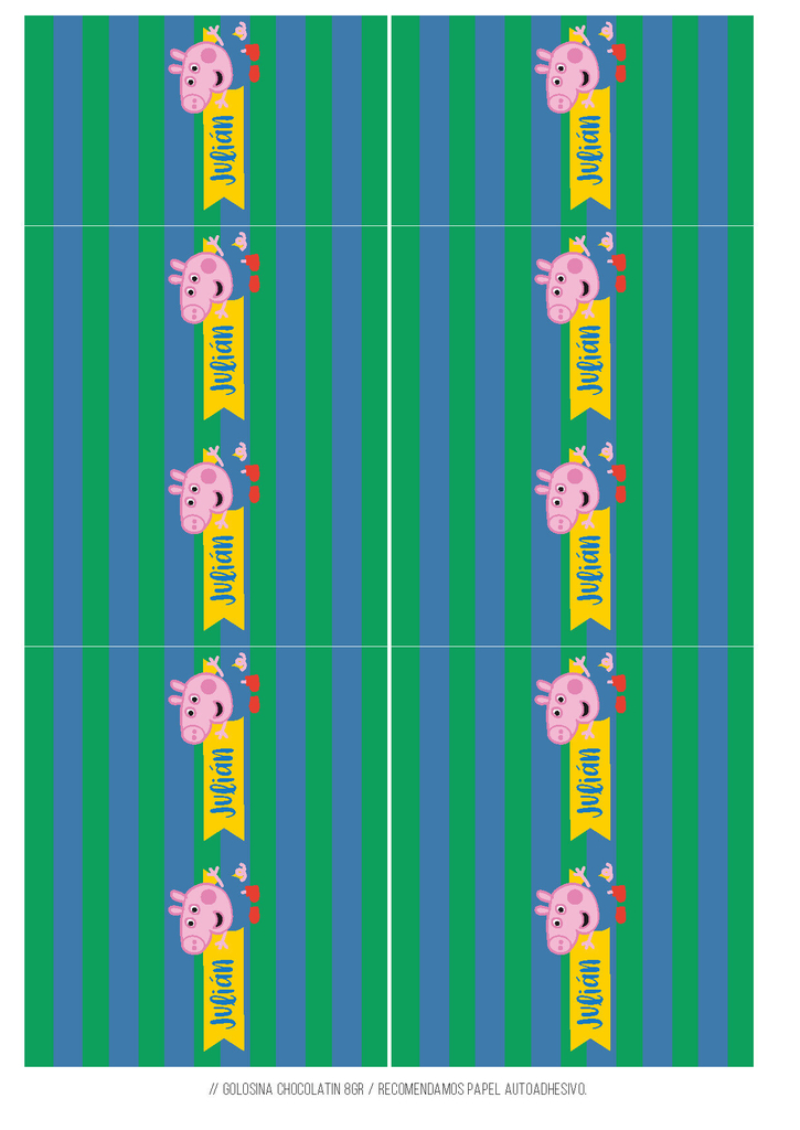 KIT IMPRIMIBLE George Pig