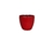 vaso cachepô cerâmica genoa vermelho orquideaterapia