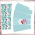 Kit imprimible La Sirenita Ariel + Banner Circular Fondo Mesa Dulce Candybar en internet