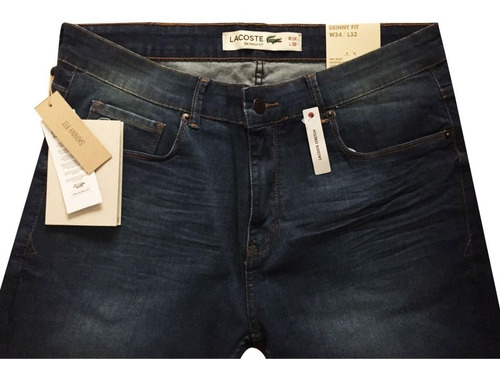 Men's Slim Fit Stretch Denim 5-Pocket Jeans - Pants \u0026 Shorts - New In 2022  | Lacoste