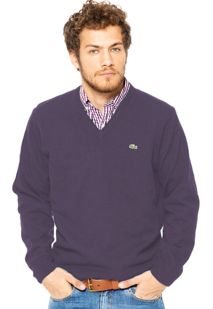 SUDADERA HOMBRE LACOSTE NEGRO