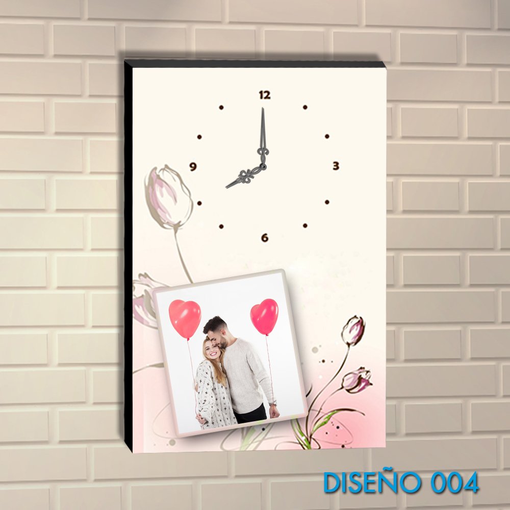 cuadro con reloj