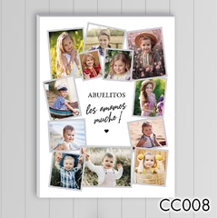 Cuadro Lienzo Collage 40x60cm CC008 - comprar online