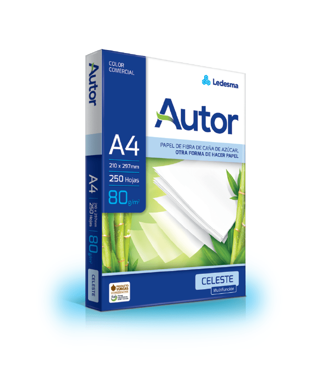 RESMAS AUTOR A4 80G VERDE 250 HOJAS - C: 101050