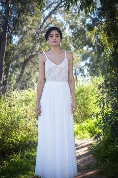 Vestido noiva simples e elegante