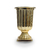 Vaso Grego Decorativo Dourado Metalizado Luxo 19cm