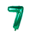 1 Un Balão Bexiga Verde Metalizado Número 16p / 40cm - Mônica Festas - Artigos de Festas | Fantasias | Embalagens