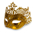 Máscara de Carnaval Luxo Cores Metalizadas Fantasia - Mônica Festas - Artigos de Festas | Fantasias | Embalagens