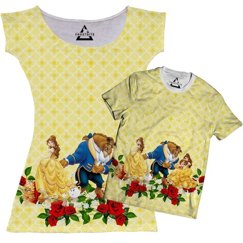 camiseta bela ea fera