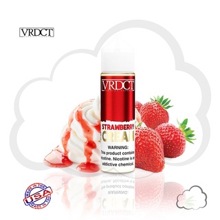 Juice - Verdict Vapors - Strawberry Cream - 60ml