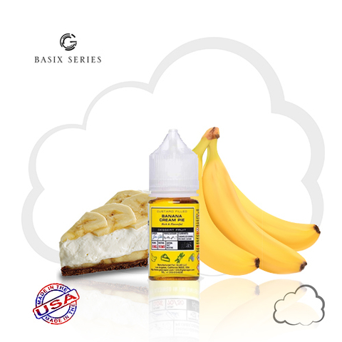 SaltNic - Basix - Banana Cream Pie - 30ml