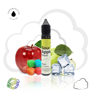 SaltNic - Dream Collab - Sour Apples Ice - 30ml