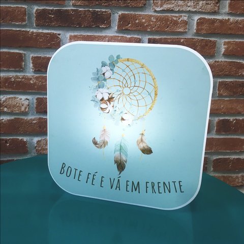 Luminária Ledito Box Color - Bote Fé Filtro dos Sonhos - comprar online