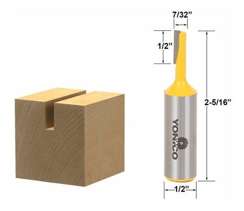 Fresa A Testa Tonda Con Inserti In Carburo - Diametro 1,27 Cm - Codolo 1/2 Per Legno E MDF