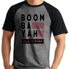 Camiseta Blackpink Boombayah Kpop Raglan Mescla