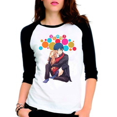 Camiseta Toradora Taiga E Ryuuji Raglan Babylook 3/4 - comprar online