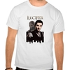 Camiseta Branca Lucifer V2 Serie Netflix