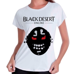 Camiseta Babylook Black Desert Game Mmorpg