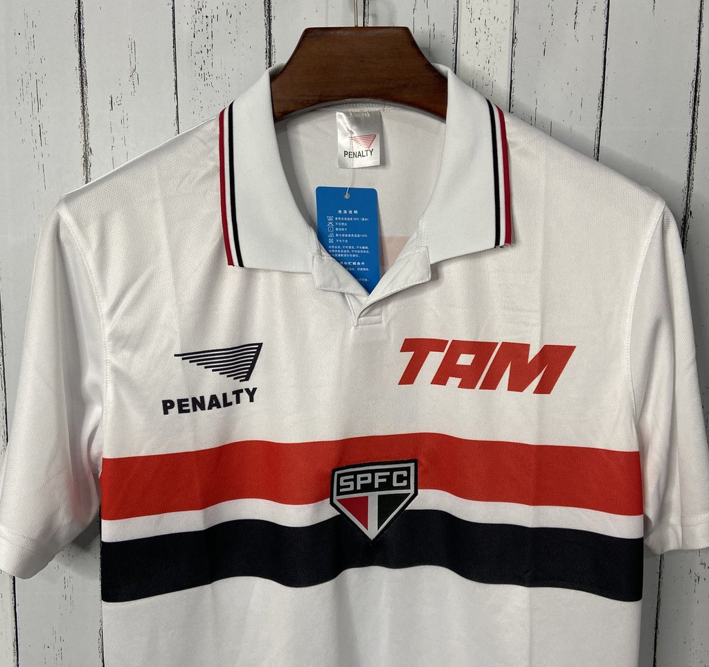 Camisa São Paulo Home Retrô 1993 - Skull Sports