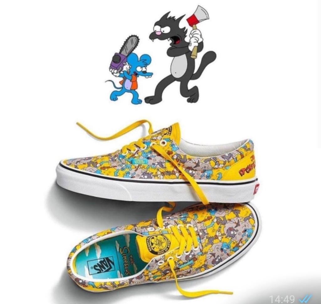 vans os simpsons