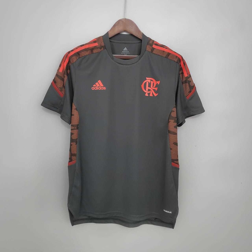 Camisa de Treino Flamengo Preta 21/22 - Skull Sports