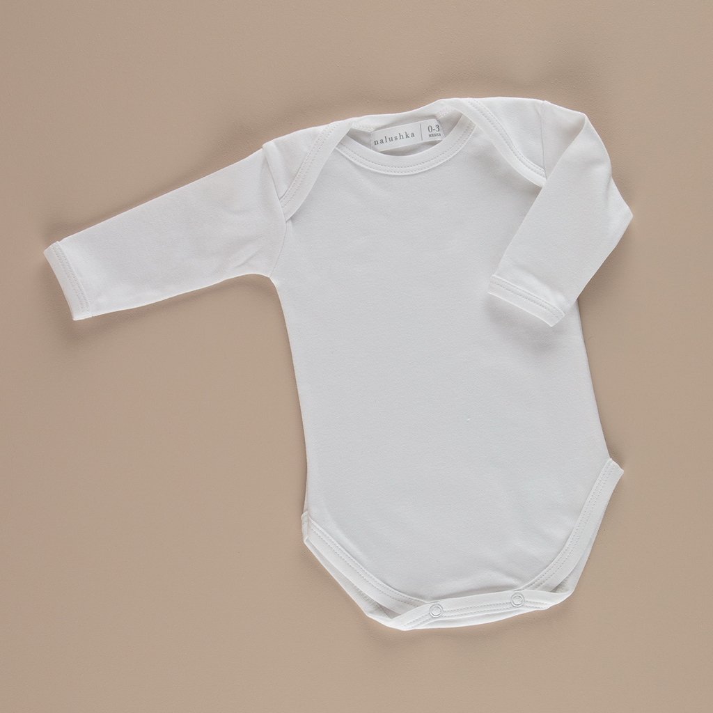 Body Blanco Liso Manga Larga Comprar En Nalushka Body Blanco Liso Manga Larga Comprar En Nalushka