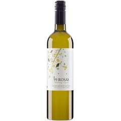 Vinho Branco Espanhol 99 Rosas Chardonnay Viognier 750ml