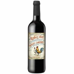Vinho Tinto Francês Rendez Vous Merlot Cabernet Sauvignon 750ml