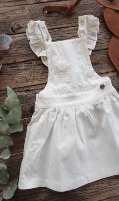 VESTIDO JUANA BLANCO - Pinina Kids Boutique