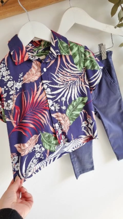 CAMISA COZUMEL AZUL en internet