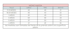 MONO MAGDA LINO ROSA - comprar online