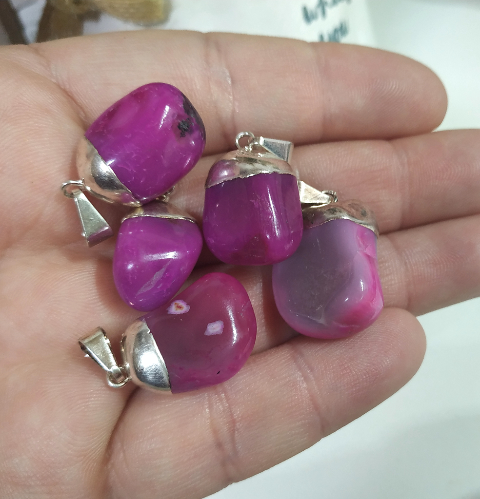 Dije Agata Fucsia Comprar En Jazmines