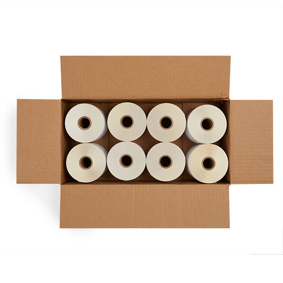 Etiquetas Térmicas Blancas 50x40 Mm - Rollo De 1000, Adhesivo Permanente, Para Códigos De Barras