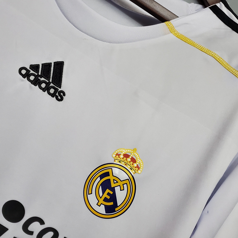 Camisa Real Madrid Home 09/10 S/N° Torcedor Masculina