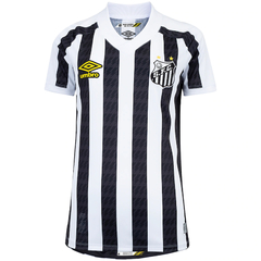 Camisa 2 Santos Away 2021/2022 - Torcedor Adulto - Feminina Branca e Preto