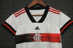 Camisa Baby Look 2 Flamengo Away 2020/2021 - Adulto Torcedor - Feminina Branca - loja online