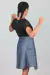 Falda Nacional (jean) - tienda online