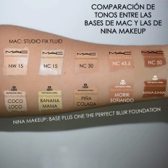 NINA MAKEUP: PLUS ONE. BASE 40ml. TONO: "COCO LOCO" - comprar online