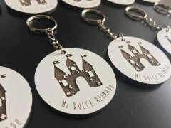 Llaveros de madera personalizados
