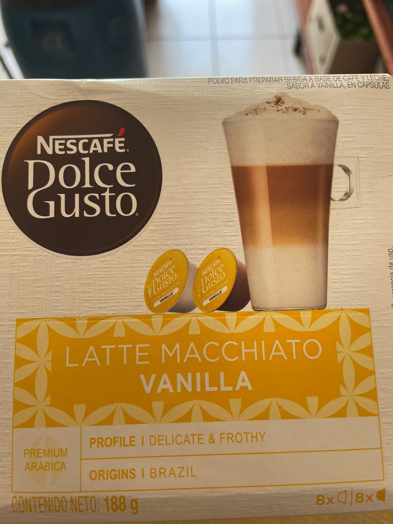 Cápsulas Vainilla Macchiato Nescafé Dolce Gusto