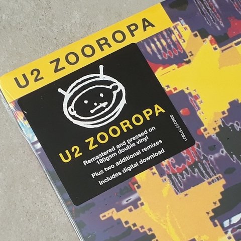 Vinil Lp U2 Zooropa 2-lps 180g Lacrado