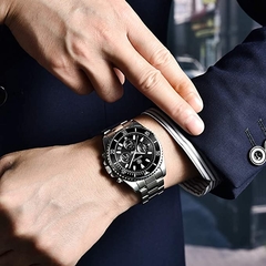 Relógio Masculino BENYAR 5170 Multifuncional Preto Impermeável on internet