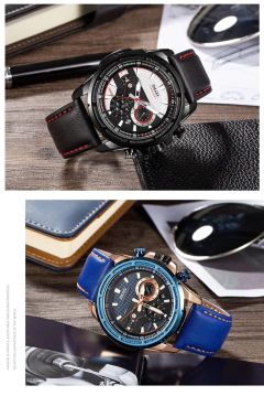 Relógio de Pulso Quartzo SMAEL Luxuoso SL9092 À Prova D´Água - comprar online