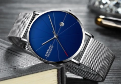 Relógio Masculino CRRJU À Prova D'Água 2216 Ultra Fino - comprar online