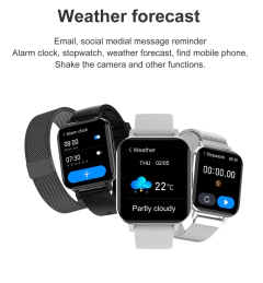 Relógio Smartwatch LOKMAT RTK8762 Kit com 2 Pulseiras - loja online