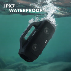 Caixa de Som Soundcore Anker Motion Boom Speaker 0utdoor com drivers de Titânio, tecnologia BassUp, IPX7 à prova d'água - loja online