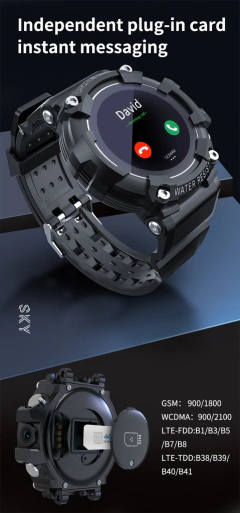 Imagem do Relógio Inteligente RORUITE SKY 4G Smart Watch Cartão SIM Camera Phone Smartwatch