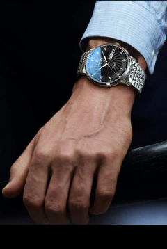 Relógios Masculinos POEDAGAR 827 Ultrafinos Calendário ImpermeávelAço Inoxidável Quartzo - loja online
